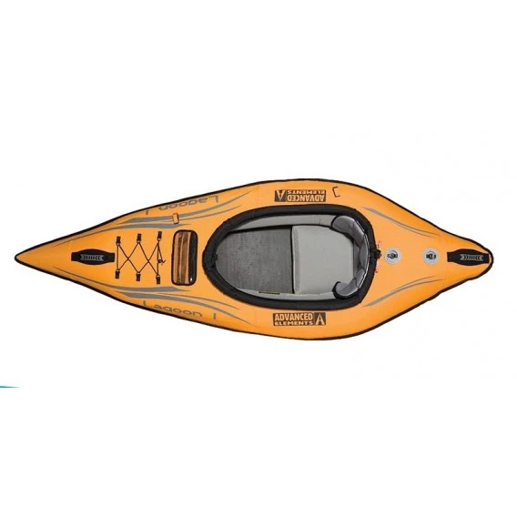 Advanced Elements Lagoon 1 Personen Kajak Luftboot Schlauboot Orange-grey 2 Advanced Elements Lagoon 1 Personen Kajak Luftboot Schlauboot Orange-grey – Bild 2