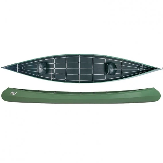 Ally 18 Allround Faltboot Kanadier Grün 1 Ally 18 Allround Faltboot Kanadier Grün