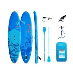 Aquatone Wave Plus 11.0 All-Round SUP Set Aufblasbares Stand Up Paddle Board