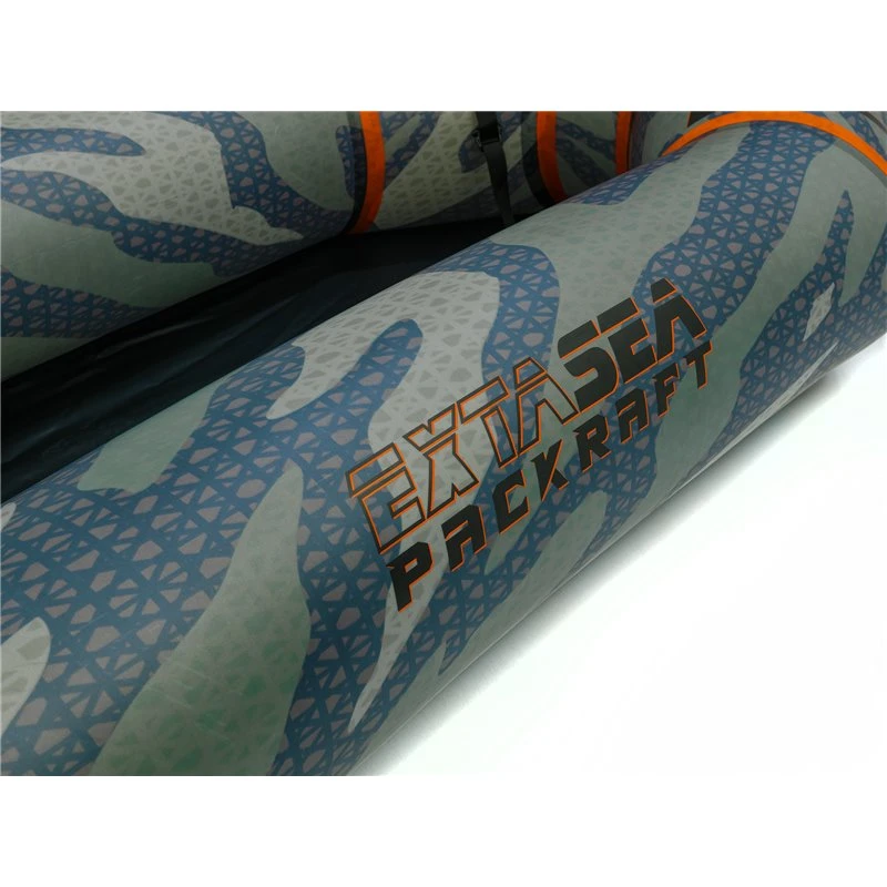 Extasea Packraft 210 1er Trekking Schlauchboot Camouflage TPU Ultra Leicht 5 Extasea Packraft 210 1er Trekking Schlauchboot Camouflage TPU Ultra Leicht – Bild 5