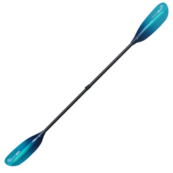 ExtaSea Pro Tour Carbon Vario Doppelpaddel | 230-240cm | 2-teilig | Blue-light Blue 2 ExtaSea Pro Tour Carbon Vario Doppelpaddel | 230-240cm | 2-teilig | Blue-light Blue – Bild 2