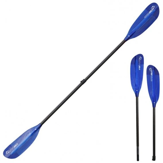 ExtaSea Pro Tour Carbon Vario Doppelpaddel | 230-240cm | 2-teilig | Dark Blue 1 ExtaSea Pro Tour Carbon Vario Doppelpaddel | 230-240cm | 2-teilig | Dark Blue