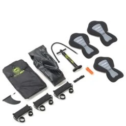 Extasea Race 470 3er Drop-Stitch Kajak Aufblasbar Luftboot Schlauchboot Blau -Optimal Paddelsport Geschäft extasea race 470 3er drop stitch kajak aufblasbar luftboot schlauchboot blau 4