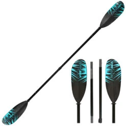 ExtaSea Safari Fiberglas Vario Doppelpaddel Kajak Paddel 4-teilig -Optimal Paddelsport Geschäft extasea safari fiberglas vario doppelpaddel kajak paddel 4 teilig 5