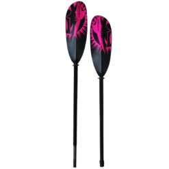 ExtaSea Tour Vario Fiberglas Doppelpaddel | 220-230cm | 2-teilig | Schwarz-pink -Optimal Paddelsport Geschäft extasea tour vario fiberglas doppelpaddel 220 230cm 2 teilig schwarz pink 2