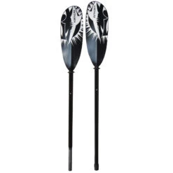 ExtaSea Tour Vario Fiberglas Doppelpaddel | 220-240cm | 2-teilig | Schwarz-weiß -Optimal Paddelsport Geschäft extasea tour vario fiberglas doppelpaddel 220 240cm 2 teilig schwarz weiss 2