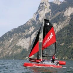 Grabner Happy Cat Hurricane Katamaran Segelboot -Optimal Paddelsport Geschäft grabner happy cat hurricane katamaran segelboot 3