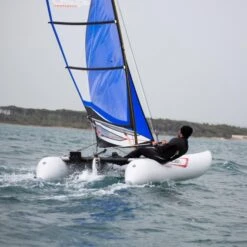 MiniCat 420 Evoque Aufblasbarer Katamaran Segelboot -Optimal Paddelsport Geschäft minicat 420 evoque aufblasbarer katamaran segelboot 2