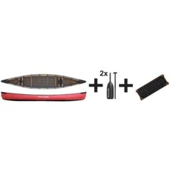 Pakboats PakCanoe 170 Jubelpaket Faltboot Kanadier Set Paddel
